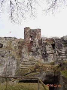 Der Bergfried der Burg und Festung Regenstein bei Blankenburg  ©Gerd Srocke