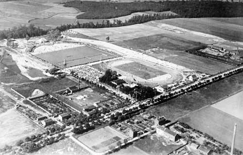Luftaufnahmen von 1931. Stadtarchiv Magdeburg 