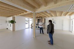 Im neuen KULTURhaus in Mösthinsdorf, Foto: Matthias Behne, lautwieleise