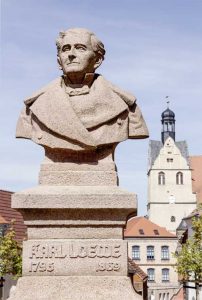Carl-Loewe-Denkmal in Löbejün. Foto: © ICLG